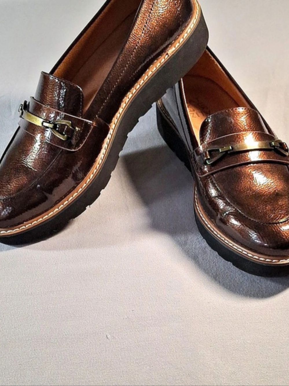 Naturalizer Elin Loafer Women's Brown Platform Loafers